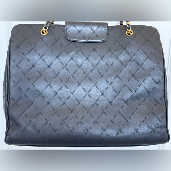 Chanel Black Quilted Lambskin Supermodel tote with gold hardware - Picture 7 of 16